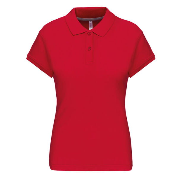 POLO FEMME KARIBAN 100% COTON MC 220g R&eacute;f. K242