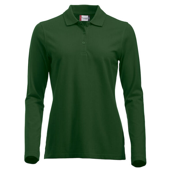 POLO FEMME MARION ML MAILLE PIQUEE COTON 200g R&eacute;f.028247