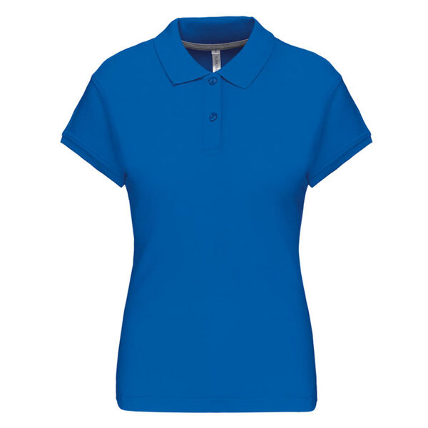 POLO FEMME KARIBAN 100% COTON MC 220g R&eacute;f. K242