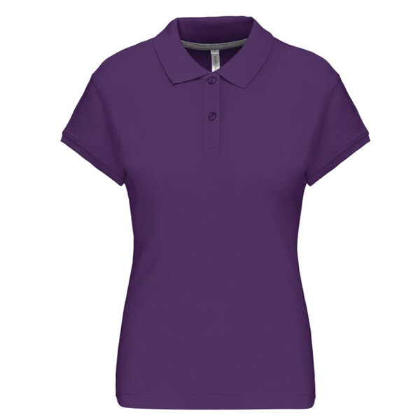 POLO FEMME KARIBAN 100% COTON MC 220g R&eacute;f. K242