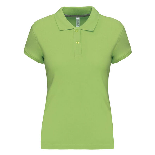 POLO FEMME KARIBAN 100% COTON MC 220g R&eacute;f. K242