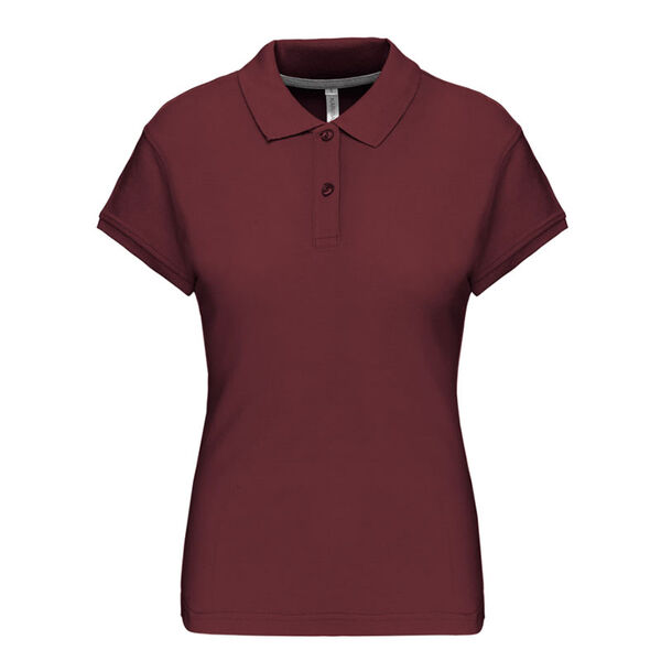 POLO FEMME KARIBAN 100% COTON MC 220g R&eacute;f. K242