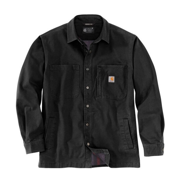 CHEMISE EN POLAIRE DOUBL&Eacute;E AVEC BOUTON-PRESSION JAC REF.105532