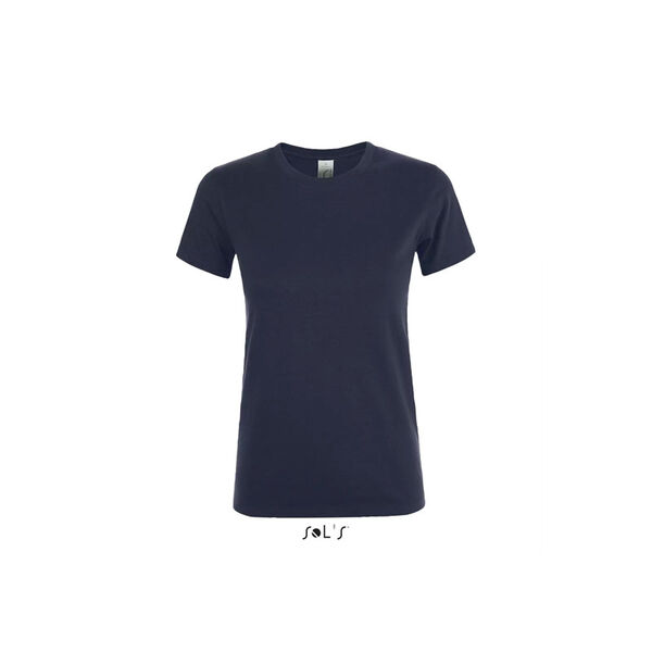 T.SHIRT FEMME 150 GR COL ROND REGENT  REF.01825