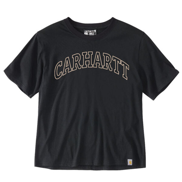 T SHIRT MC FEMME GRAPHIC LOGO POITRINE 100% COTON 163GR REF.106186