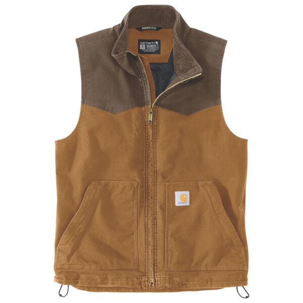 GILET SANS MANCHE COUPE RELAX&Eacute;E MONTANA ROBUSTE FLEX? COTON/ELAS REF.106433