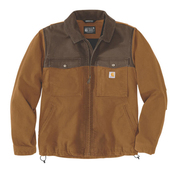 VESTE ISOL&Eacute;E COUPE RELAX&Eacute;E MONTANA ROBUSTE FLEX? COTON/ELAS REF.106432