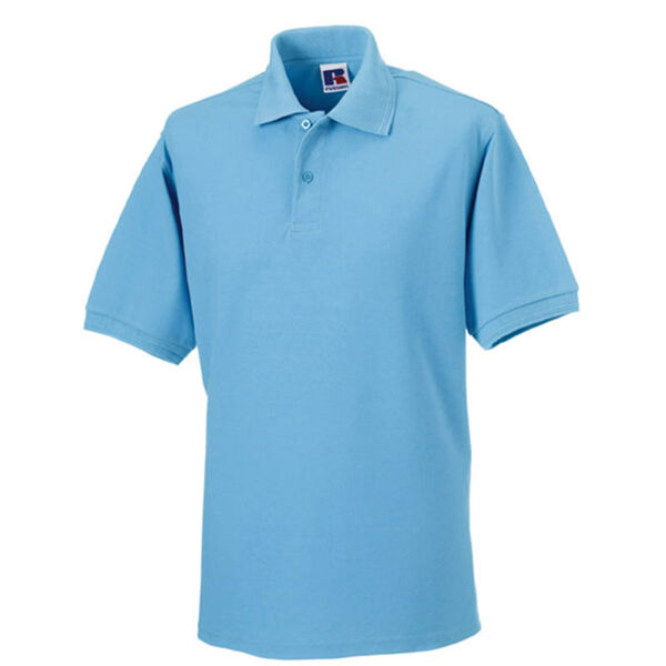 POLO RUSSELL WORKWEAR MC POLY COTON COULEUR R&eacute;f.RU599MC