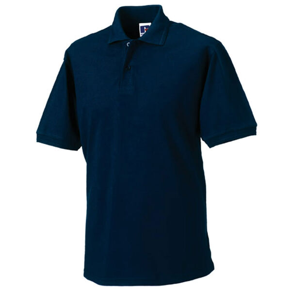 POLO RUSSELL WORKWEAR MC POLY COTON COULEUR R&eacute;f.RU599MC