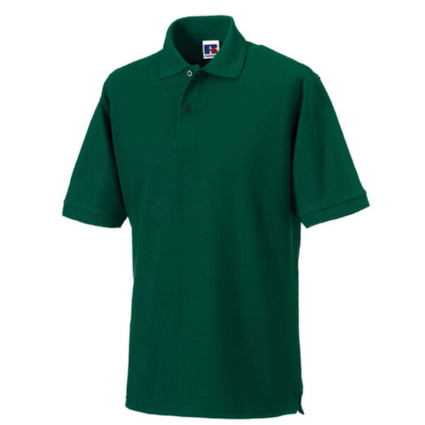 POLO RUSSELL WORKWEAR MC POLY COTON COULEUR R&eacute;f.RU599MC
