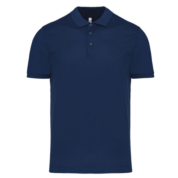 POLO HOMME MAILLE PIQUEE 180GR  MC POLYESTER COOL PLUS REF PA489