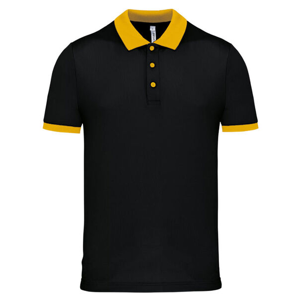 POLO HOMME MAILLE PIQUEE 180GR  MC POLYESTER COOL PLUS REF PA489