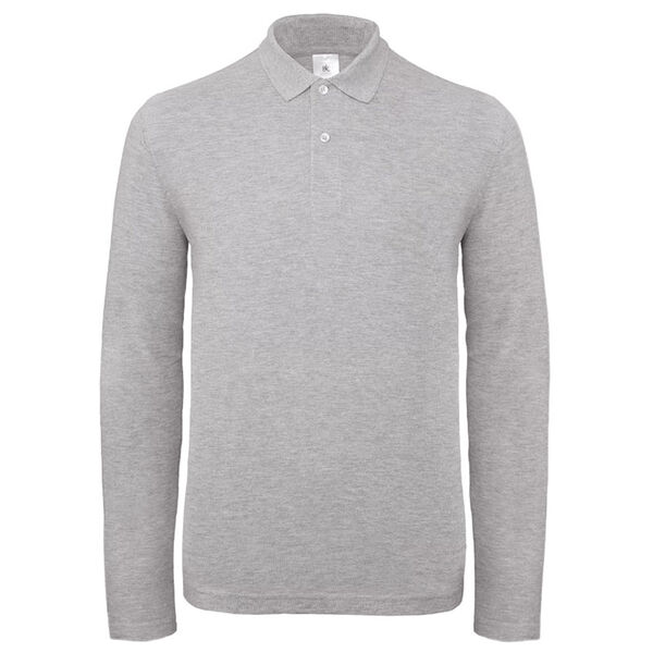 POLO HOMME ML ID.001 100% COTON REF.CGPUI12