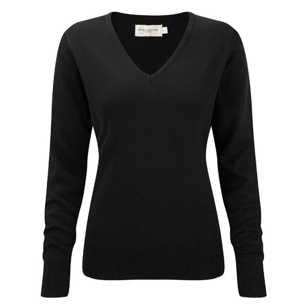 PULL FEMME COL V  RUSSEL COLLEC