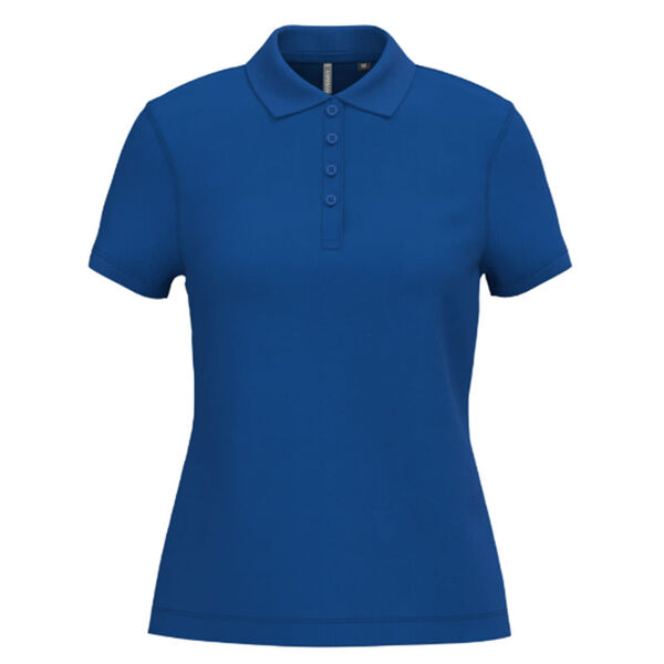 POLO FEMME MC 100% COTON PIQUE 180 GR R&eacute;f : K255