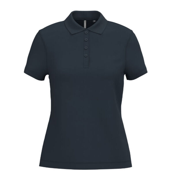 POLO FEMME MC 100% COTON PIQUE 180 GR R&eacute;f : K255