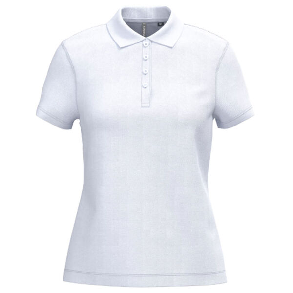 POLO FEMME MC 100% COTON PIQUE 180 GR R&eacute;f : K255