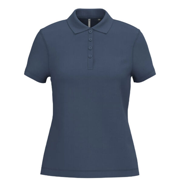 POLO FEMME MC 100% COTON PIQUE 180 GR R&eacute;f : K255