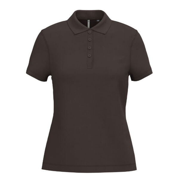 POLO FEMME MC 100% COTON PIQUE 180 GR R&eacute;f : K255