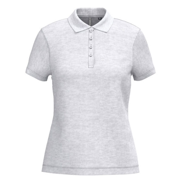 POLO FEMME MC 100% COTON PIQUE 180 GR R&eacute;f : K255