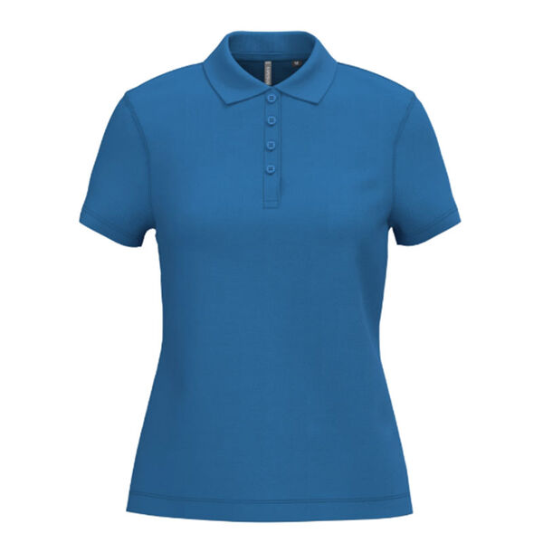 POLO FEMME MC 100% COTON PIQUE 180 GR R&eacute;f : K255
