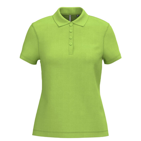 POLO FEMME MC 100% COTON PIQUE 180 GR R&eacute;f : K255