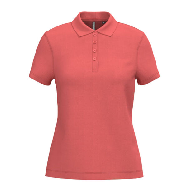 POLO FEMME MC 100% COTON PIQUE 180 GR R&eacute;f : K255