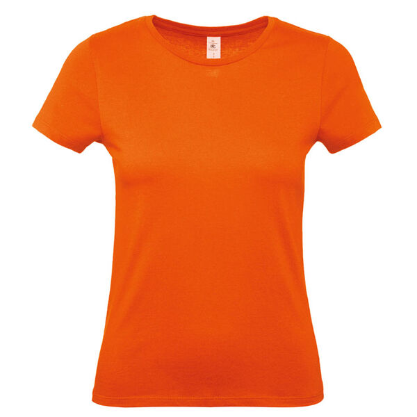 T SHIRT B&C FEM.LEGER MC 100% COTON 150g COULEUR R&eacute;f.CGTW02