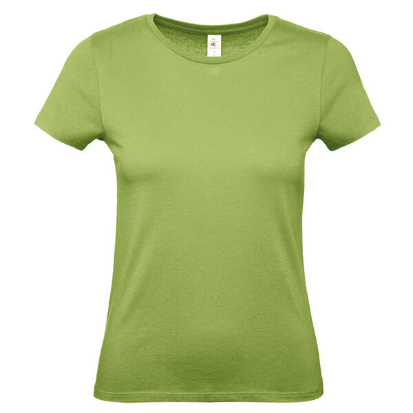 T SHIRT B&C FEM.LEGER MC 100% COTON 150g COULEUR R&eacute;f.CGTW02