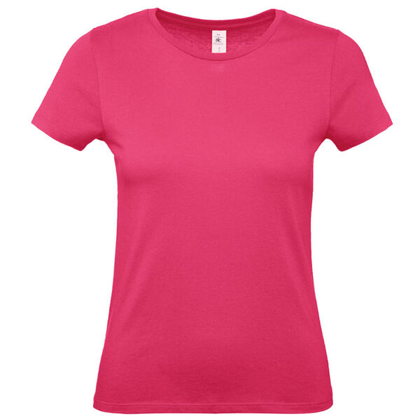T SHIRT B&C FEM.LEGER MC 100% COTON 150g COULEUR R&eacute;f.CGTW02