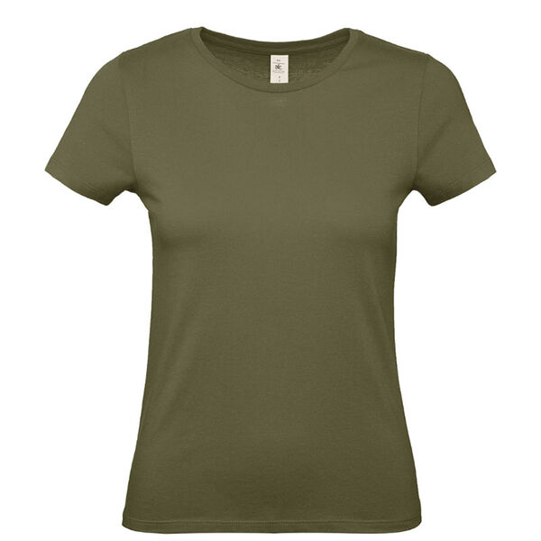 T SHIRT B&C FEM.LEGER MC 100% COTON 150g COULEUR R&eacute;f.CGTW02
