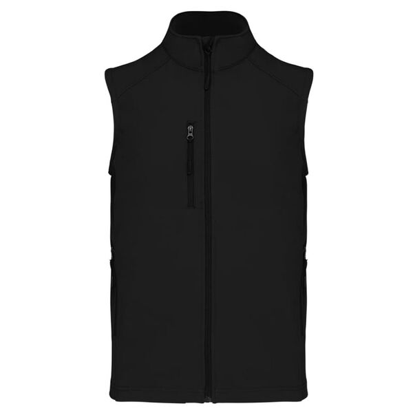GILET SS MANCHE HOMME KARIBAN SOFTSHELL R&eacute;f.K403