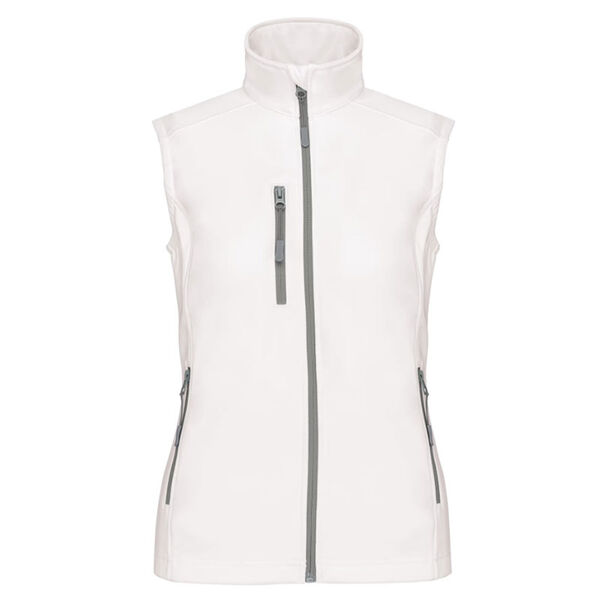 GILET SS MANCHE FEMME KARIBAN SOFTSHELL R&eacute;f.K404