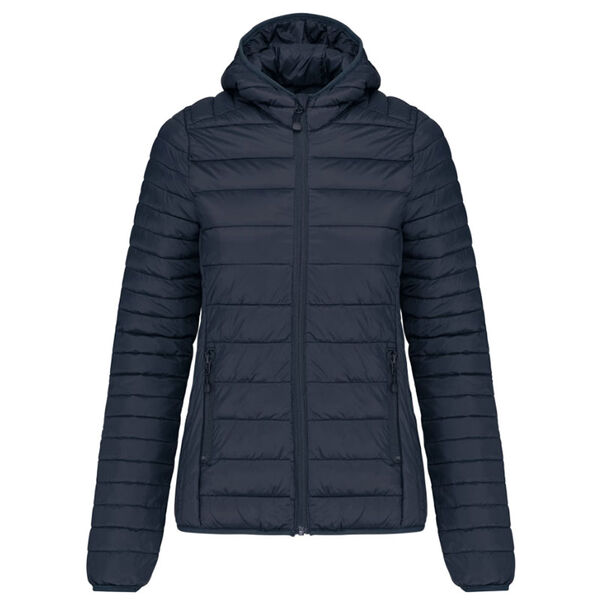 DOUDOUNE LEGERE MANCHES LONGUES FEMME A CAPUCHE REF.K6111