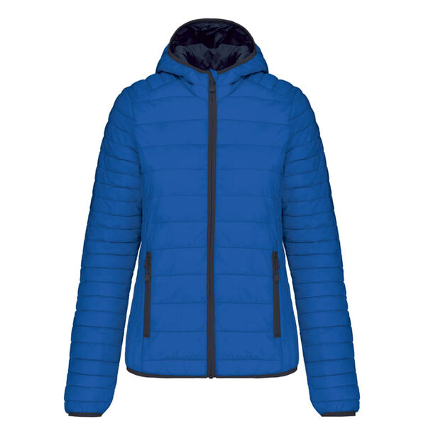 DOUDOUNE LEGERE MANCHES LONGUES FEMME A CAPUCHE REF.K6111