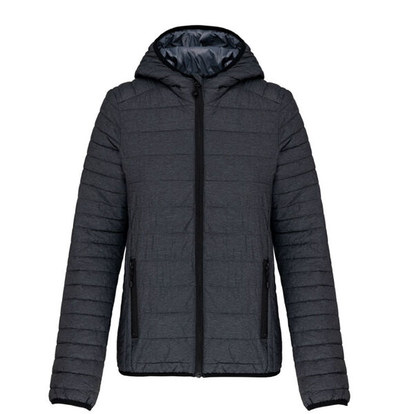 DOUDOUNE LEGERE MANCHES LONGUES FEMME A CAPUCHE REF.K6111