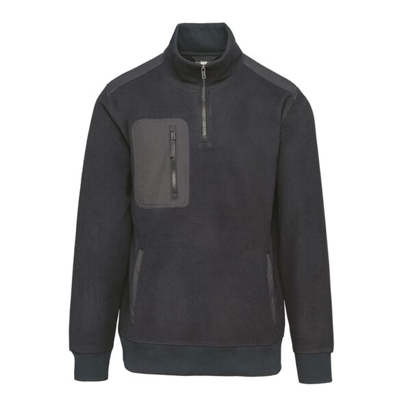 POLAIRE ECORESPONSABLE COL ZIPPE UNISEXE 320GR 100% POLYESTER REF.WK905