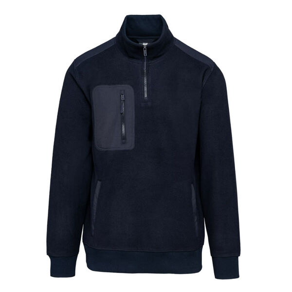 POLAIRE ECORESPONSABLE COL ZIPPE UNISEXE 320GR 100% POLYESTER REF.WK905