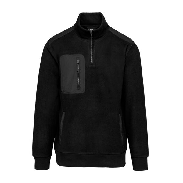 POLAIRE ECORESPONSABLE COL ZIPPE UNISEXE 320GR 100% POLYESTER REF.WK905