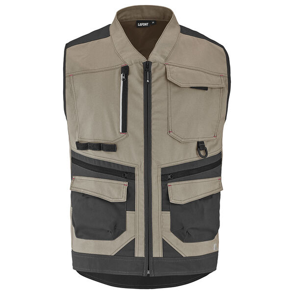 GILET HOMME TROWEL WORK ATTITUDE III COTON/POLY 250GR REF.9ATT3