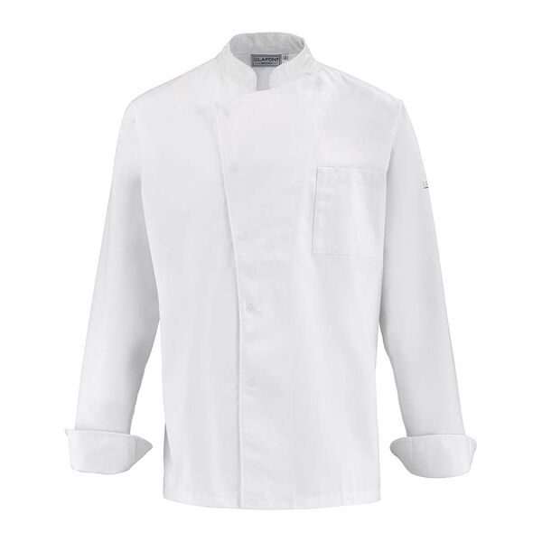 VESTE DE CUISINE HOMME ML COL OFFICIER CABBAGE PC 215G REF.2CBBPC