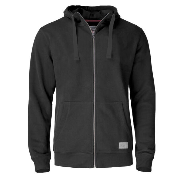 SWEAT SHIRT HOMME A CAPUCHE FULL ZIP COTON/POLY REF.358406